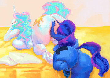 anthro anthro_on_anthro anthrofied big_breasts big_butt blue_body breast_squish breasts butt cunnilingus cutie_mark dock_(anatomy) duo female female/female hand_on_butt hooves horn huge_breasts huge_butt lying nude nude_anthro nude_female on_front oral sex simple_background squish tail underhoof unguligrade vaginal white_body wings patrice_arts friendship_is_magic hasbro my_little_pony mythology princess_celestia_(mlp) princess_luna_(mlp) equid equine mammal mythological_creature mythological_equine winged_unicorn absurd_res hi_res incest_(lore) sibling_(lore)