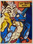 anthro blush body_takeover dialogue duo embarrassed goo_transformation licking male melting simple_background text tongue tongue_out transformation sushiotter_(artist) mythology dragon goo_creature mythological_creature mythological_scalie scalie 2021 english_text hi_res traditional_media_(artwork)