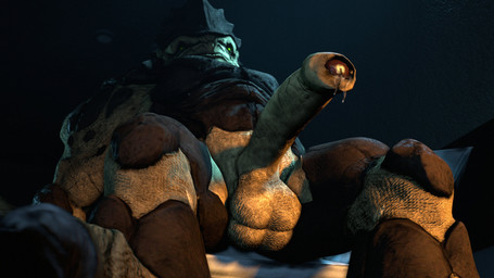 4_balls balls bodily_fluids erection foreskin genital_fluids genitals humanoid_genitalia humanoid_penis male multi_balls multi_genitalia muscular muscular_male nude penis precum presenting presenting_penis sitting solo cheap-wazoo bioware electronic_arts mass_effect alien krogan 16:9 3d_(artwork) 4k absurd_res digital_media_(artwork) hi_res source_filmmaker_(artwork) widescreen