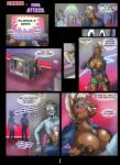 anthro arcade areola bedroom_eyes big_breasts big_penis blush bodily_fluids breast_play breasts clothing comic dragonforce english_text equid equine erection eyewear felid female genitals glasses group half-closed_eyes hi_res huge_breasts leopard licking licking_lips male male/female mammal mlock narrowed_eyes nipples pantherine penis public saliva saliva_string seductive self_lick sex smile snow_leopard text thick_thighs titfuck tongue tongue_out undressing wide_hips zarah zebra