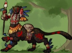 chakat chakat_liana clothed clothing female markings red_markings solo spots taur tribal tribal_markings
Rating: Safe
Score: 5
User: Anthropicus
Date: August 21, 2012