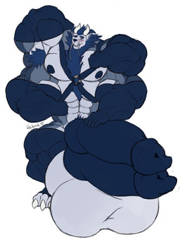 2_penises 4_arms 4_pecs anthro armpit_hair balls big_muscles big_penis blush body_hair diphallism genitals huge_muscles huge_penis hyper hyper_genitalia hyper_muscles hyper_penis knot leather leather_strap male multi_arm multi_balls multi_genitalia multi_limb multi_pecs multi_penis multifur muscular muscular_male pecs penis solo straps vertical_diphallism blackscale mechanodragon mythology dragon hybrid mythological_creature mythological_scalie scalie hi_res