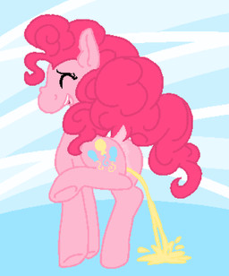 animal_genitalia animal_vulva anus bodily_fluids equine_genitalia equine_vulva female feral genital_fluids genitals laugh peeing peeing_like_a_dog peeing_on_ground peeing_outside raised_leg rear_view solo urine urine_on_ground vulva whinnyeep friendship_is_magic hasbro my_little_pony pinkie_pie_(mlp) equid equine horse mammal pony hi_res