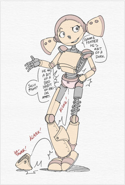 breath clothing colored_edge_panties colored_edge_underwear dialogue eyebrows female machine not_furry oblivious panties panting pigtails pink_clothing pink_panties pink_underwear raised_eyebrow robotic_parts simple_background solo text underwear wardrobe_malfunction white_background euf-dreamer blue_sky_studios robots_(film) piper_pinwheeler humanoid robot 2025 english_text hi_res