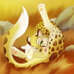 anatomically_correct anatomically_correct_pussy anus autocunnilingus cheetah darkmirage feline female feral hi_res hotwert licking looking_at_viewer mammal masturbation mia mia_(hotwert) oral outside pussy raised_leg solo spreading tongue
Rating: Explicit
Score: 55
User: hotwert
Date: July 03, 2013