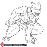 anthro athletic_wear breasts clothed clothing female non-mammal_breasts solo predaguy capcom resident_evil rebecca_chambers bow_experiment_(resident_evil) humanoid hunter_(resident_evil) monster monstrous_humanoid reptile scalie t-virus_mutant_(resident_evil) 1:1 hi_res