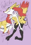 ahegao akitokit ambiguous_penetration anthro anthro_penetrated balls big_dom_small_sub biped bite biting_lip biting_own_lip bodily_fluids braixen breasts chest_tuft dialogue dominant drooling duo ears_back extended_arms eye_roll eyelashes faceless_character faceless_human faceless_male female female_focus female_on_human female_penetrated generation_6_pokemon genital_fluids genitals hands_on_knees hands_on_legs hands_on_own_knees hands_on_own_legs heart_symbol holding_both_knees holding_both_legs human human_on_anthro human_penetrating human_penetrating_anthro inner_ear_fluff interspecies larger_male leaking_pussy looking_pleasured lust male male/female male_on_anthro male_penetrating male_penetrating_female mammal milkboner narrowed_eyes nintendo open_mouth paws penetration penile penile_penetration pivoted_ears pokemon pokemon_(species) pokephilia raised_tail saggy_balls saliva self_bite sex simple_background size_difference small_breasts smaller_female smaller_penetrated smile solo_focus sweat tail tears text tongue tongue_out tuft vaginal_fluids wide_eyed