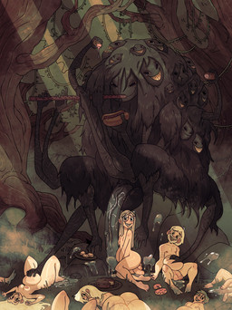 after_sex balls belly big_belly big_butt big_penis black_body black_fur blonde_hair bodily_fluids butt creepy_smile cum cum_inflation cum_inside cum_on_ground dessert doughnut eating eyewear eyewear_only female flute food forest fur genital_fluids genitals glasses glasses_only group hair hand_on_belly hot_dog huge_penis inflation looking_at_viewer male multi_arm multi_face multi_limb musical_instrument nude nude_female nude_human nude_humanoid nude_male pastry penis pie_(food) plant smile tree wearing_glasses white_hair wind_instrument woodwind_instrument rapscallion elf human humanoid mammal monster 2025 hi_res
