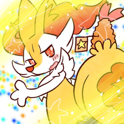 ambiguous_anthro ambiguous_gender anthro biped blush blush_stickers dipstick_tail food looking_at_viewer looking_back looking_back_at_viewer markings object_in_tail open_:3 open_mouth open_smile rear_view shrimp_(food) smile snout solo standing star_polygon tail tail_markings three-quarter_view annyui0611 nintendo pokemon braixen canid generation_6_pokemon mammal pokemon_(species) 1:1 2023 digital_drawing_(artwork) digital_media_(artwork) half-length_portrait hi_res japanese_description portrait translated_description