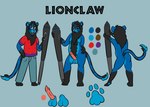 animal_genitalia animal_penis anthro dancing feline_genitalia feline_penis genitals male nude penile_spines penis pole pole_dancing seductive solo stylus lionclaw lionclaw_(lionclaw) felid lion mammal pantherine hi_res model_sheet