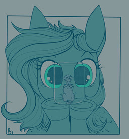 container duo entrapment female feral hair in_container in_jar jar larger_female micro size_difference smaller_female wings stray_prey hasbro my_little_pony mythology alaska_(reddthebat) fan_character number_nine_(reddthebat) earth_pony equid equine horse mammal mythological_creature mythological_equine pegasus pony 2026 digital_media_(artwork) hi_res