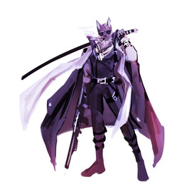 anthro belt boots bottomwear cape cigar clothing coat eyewear footwear gun male melee_weapon pants ranged_weapon scar shoes solo sunglasses sword topwear weapon delax_(artist) canid canine canis domestic_dog mammal