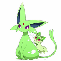 :3 ambiguous_gender bathing blue_inner_ear blush daww duo facial_markings facial_tuft feral forehead_gem forked_tail fur gem green_body green_fur green_markings head_markings larger_ambiguous markings monotone_body monotone_fur neck_tuft paws personal_grooming pupils purple_eyes quadruped red_eyes red_gem simple_background sitting size_difference smaller_ambiguous soap social_grooming tail tuft unusual_anatomy unusual_tail white_background white_pupils tontaro nintendo pokemon eeveelution espeon felid generation_2_pokemon generation_9_pokemon mammal pokemon_(species) shiny_pokemon sprigatito 1:1 2022 2d_animation animated digital_media_(artwork) frame_by_frame loop no_sound shaded short_playtime simple_shading video