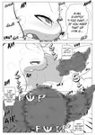 ambiguous_gender dialogue duo genitals living_condom male male/male penis size_difference text jadenarts nintendo pokemon ditto_(pokemon) generation_1_pokemon generation_6_pokemon goo_creature goodra pokemon_(species) absurd_res comic english_text hi_res monochrome