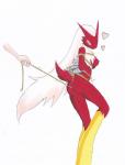<3 arms_behind_back bdsm blaziken bondage bound breasts digidredg female looking_back nintendo nipples pokémon pussy_floss rope video_games
Rating: Explicit
Score: 5
User: ChestFox
Date: March 24, 2014