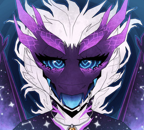 anthro bodily_fluids drooling female hypnosis hypnotic_eyes mind_control saliva solo sk1tchy mythology nova_(thermalisation) dragon mythological_creature mythological_scalie scalie animated animated_gif hi_res short_playtime