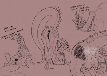 anal anal_only animal_genitalia animal_penis anus broken_horn butt_sniffing dialogue duo ejaculation equine_genitalia equine_penis female female_feral female_rimming_male feral feral_on_feral genitals handjob horn male male/female musk oral penile penis presenting presenting_anus pussy_tape rimming scarf sex simple_background smelly sniffing tail tape text vulva creativeclaws mythology cyan_(creativeclaws) dragon mythological_creature mythological_scalie scalie english_text hi_res