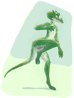 anthro breasts female green_body green_scales multicolored_body nipples scales simple_background small_breasts solo tail two_tone_body yellow_eyes tealtentacles_(artist) simmerscale_(tealtentacles) kobold scalie 2025 colored digital_drawing_(artwork) digital_media_(artwork)