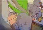 anal anal_penetration anthro beak bodily_fluids border butt butt_focus cum cum_in_ass cum_inside cumshot duo ejaculation feathers genital_fluids genitals grey_border male male/male peacock_feather penetration penile penile_penetration penis penis_in_ass shark_cock solo solo_focus tail tail_feathers christmas_peaches animal_humanoid avian avian_humanoid bird bird_humanoid fish fish_humanoid galliform galliform_humanoid humanoid marine marine_humanoid peafowl peafowl_humanoid phasianid shark shark_humanoid