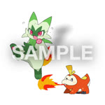 ambiguous_gender angry anthro breath_powers burning butt_on_fire duo elemental_manipulation feral fire fire_breathing fire_manipulation fur green_body green_fur hand_on_butt pain red_body sample_text semi-anthro smoke tontaro nintendo pokemon crocodilian felid floragato fuecoco generation_9_pokemon mammal pokemon_(species) reptile scalie 1:1 2d_animation animated distracting_watermark no_sound short_playtime watermark webm