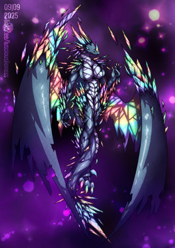 anthro big_breasts biped breasts claws crystal featureless_breasts female fingers front_view horn membrane_(anatomy) membranous_wings navel non-mammal_breasts non-mammal_navel nude scales skinny skinny_anthro skinny_female solo tail teeth toe_claws wings lusciouslioness mythology dragon mythological_creature mythological_scalie scalie 2025 absurd_res digital_media_(artwork) hi_res shaded