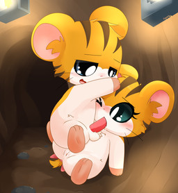 accessory balls blue_eyes blush bow_ribbon brother_penetrating_sister duo fellatio female female_feral female_penetrated feral feral_on_feral feral_penetrated feral_penetrating feral_penetrating_feral fur furgonomics genitals green_eyes male male/female male_feral male_penetrating male_penetrating_female oral orange_body orange_fur penetration penile penis ribbons sex tail tail_accessory tail_bow tail_ribbon tapering_penis vulva white_body white_fur clyndemoon hamtaro_(series) sandy_(hamtaro) stan_(hamtaro) cricetid hamster mammal rodent absurd_res hi_res brother_(lore) brother_and_sister_(lore) incest_(lore) sibling_(lore) sister_(lore)