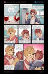 absurd_res alternating_focus anthro bastionshadowpaw canid canine canis claude_(bastionshadowpaw) clothed clothing comic dialogue digital_media_(artwork) domestic_dog duo emmie_(bastionshadowpaw) english_text father_(lore) father_and_child_(lore) father_and_son_(lore) fur heart_symbol hi_res horizontal_staggering incest_(lore) male male/male mammal open_mouth parent_(lore) parent_and_child_(lore) parent_and_son_(lore) profanity seven_frame_image simple_background son_(lore) staggering_(layout) stated_incest text