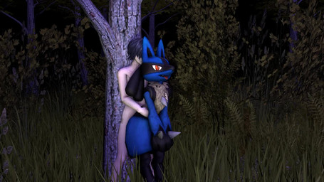 against_natural_surface against_surface against_tree ambiguous_penetration anthro anthro_penetrated duo female female_on_human female_penetrated forest from_behind_position grass human_on_anthro human_penetrating human_penetrating_anthro interspecies male male/female male_on_anthro male_penetrating male_penetrating_female night open_mouth outside outside_sex penetration penile penile_penetration plant pokephilia sex tongue tongue_out tree glitched_securitron nintendo pokemon canid generation_4_pokemon human lucario mammal pokemon_(species) 16:9 3d_(artwork) 3d_animation animated digital_media_(artwork) high_framerate no_sound short_playtime source_filmmaker_(artwork) video widescreen