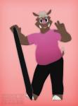 anthro barefoot biped bottomwear clothed clothing clothing_lift denim denim_bottomwear denim_clothing eyebrows feet holding_object hooves jeans looking_at_viewer male moobs overweight overweight_anthro overweight_male pants pen shirt shirt_lift simple_background slightly_chubby smile solo tablet_pen thick_eyebrows thick_thighs topwear tusks vrart1 vii_rii_(vrart1) mammal suid suine sus_(pig) wild_boar 2018 3d_(artwork) digital_media_(artwork) hi_res