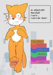 anthro block blush countershade_torso countershading male paws scared shaking shy solo text young young_anthro uro_(artist) scratch_(application) scratch_cat domestic_cat felid feline felis mammal english_text hi_res