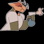 000atanerriaper000 angry anthro clothing frown gemini_the_sergal holding_object male multicolored_body shirt solo spray_bottle spraying telegram_sticker topwear white_clothing white_shirt white_topwear