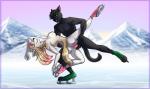 anthro anthro_on_anthro anthro_penetrated anthro_penetrating anthro_penetrating_anthro balls black_body black_fur bodily_fluids breasts butt cum cum_inside dangerous dangerous_sex duo erection female female_penetrated figure_skates fur genital_fluids genitals hair ice_skates ice_skating male male/female male_penetrating male_penetrating_female nipples nude open_mouth penetration penile penile_penetration penis penis_in_pussy pussy sex simple_background smile vaginal vaginal_penetration artararam linahusky sanjha_kitani canid canine canis domestic_cat domestic_dog felid feline felis husky mammal nordic_sled_dog spitz 2017 digital_media_(artwork) hi_res