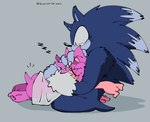 anthro bedhead blush clothed clothing duo female hug male male/female pantsless tired translucent translucent_clothing quavernsfw sega sonic_the_hedgehog_(series) sonic_unleashed amy_rose sonic_the_hedgehog sonic_the_werehog eulipotyphlan hedgehog mammal hi_res