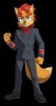 alternate_costume anthro blue_eyes brown_body brown_fur clothing cosplay crossover_cosplay fur hair looking_at_viewer male red_hair simple_background smile solo standing transparent_background joeadok ace_attorney archie_comics capcom sega sonic_the_hedgehog_(archie) sonic_the_hedgehog_(comics) sonic_the_hedgehog_(series) apollo_justice elias_acorn chipmunk ground_squirrel mammal rodent sciurid alpha_channel crossover hi_res