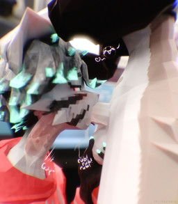 anthro ball_fondling balls big_penis black_clothing black_crop_top black_hoodie black_shirt black_topwear blue_claws blue_hair_tips blurred_background bodily_fluids camera_view claws clothed clothing crop_top cropped_hoodie cum cum_in_mouth cum_inside cumshot cumshot_in_mouth dark_markings duo ejaculation facial_markings femboy femboy/femboy fondling fur genital_fluids genitals glowing glowing_claws glowing_eyes glowing_hair_tips grey_body grey_fur grey_hair hair head_markings hoodie humanoid_genitalia humanoid_penis looking_at_viewer looking_pleasured low_poly male male/male markings oral partially_clothed penis phone_camera pink_eyes shirt subway text topwear white_body white_fur x-ray_view pestbudmax max_(pestbudmax) rudy_(katsucoffee) domestic_cat felid feline felis mammal 3d_(artwork) digital_media_(artwork) english_text hi_res