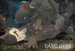 ambiguous_gender armor blood bodily_fluids defeat defeat_sex duo feral fight forced game_over gameplay_mechanics genitals good_guy_loses male penetration penis rape mcfan the_last_guardian armored_trico_(the_last_guardian) trico_(the_last_guardian) trico_(species)