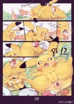 anal anal_penetration angry anus big_butt bodily_fluids butt cross-popping_vein crying cum cum_in_mouth cum_inside cum_on_face duo ejaculation fellatio female front_view genital_fluids genitals gradient_background looking_at_viewer looking_back male male/female masturbation open_mouth oral penetration penile penis pokeball pokeball_insertion pokeball_sex_toy pussy question_mark rear_view sex sex_toy simple_background spread_legs spreading steam sucking tears thick_thighs three-quarter_view tired tired_eyes wide_hips amailemon nintendo pokemon generation_1_pokemon pikachu pokemon_(species) absurd_res comic hi_res