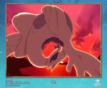 absurd_res anus female feral flying generation_2_pokemon genitals hi_res legendary_pokemon lugia nintendo open_mouth outside pokemon pokemon_(species) pussy sky solo sunset thegrapedemon tongue tongue_out water