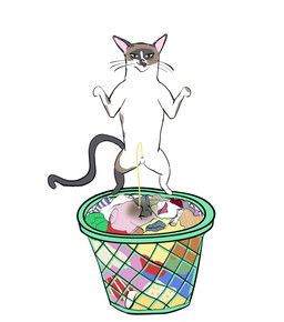animal_genitalia balls bodily_fluids clothing feral genital_fluids genitals laundry laundry_basket male male_peeing peeing piss_destruction sheath small_balls solo tail urine urine_on_clothing urine_stream watersports wet wet_clothing whiskers mephos domestic_cat felid feline felis mammal siamese_cat