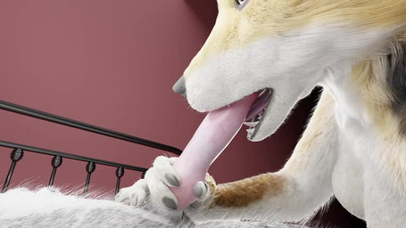 animal_genitalia animal_penis anthro anthro_on_anthro anthro_penetrated anthro_penetrating anthro_penetrating_anthro anthro_pov audible_ejaculation audible_swallowing bed bodily_fluids breasts canine_genitalia canine_penis cum cum_in_mouth cum_inside cum_on_chest cumshot cumshot_in_mouth drinking drinking_cum duo ejaculation erection eye_contact fellatio female female_penetrated first_person_view fur furniture genital_fluids genitals handjob intraspecies knot looking_at_another looking_at_partner looking_at_viewer male male/female male_penetrating male_penetrating_female male_pov moan multiple_angles nude oral oral_penetration orgasm penetrating_pov penetration penile penile_penetration penis penis_in_mouth sex tongue isal canid canine canis mammal wolf 16:9 3d_(artwork) 3d_animation animated digital_media_(artwork) long_playtime sound video widescreen
