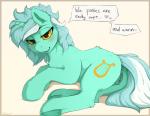 anus butt cutie_mark dialogue female feral fur genitals heart_symbol hooves horn looking_at_viewer pussy simple_background solo text underhoof blackfury friendship_is_magic hasbro my_little_pony mythology lyra_heartstrings_(mlp) equid equine mammal mythological_creature mythological_equine unicorn 2019 english_text hi_res