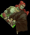 genital_piercing genitals green_body green_skin human_only male muscular muscular_humanoid muscular_male nipples not_furry oubes pecs penis penis_piercing piercing solo vein veiny_penis kumammoto_(artist) nintendo tears_of_the_kingdom the_legend_of_zelda ganondorf gerudo human humanoid mammal alpha_channel