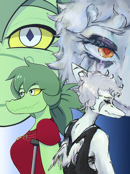 Rating: s
ID: 5654911
Date: 2025-06-20 04:00:12 -0400
Status: active
Score: 4
2025 absurd_res amber_eyes anthro artist_collaboration baryonyx big_breasts big_daddy_(artist) biped black_clothing black_shirt black_tank_top black_topwear blue_body blue_scales bodily_fluids bone_frill breasts cavemanon_studios close-up clothed clothed_anthro clothed_female clothing colored crutch crying depression dinosaur duo eyes_closed fang_(gvh) feathered_wings feathers female freckled_face freckles frill_(anatomy) frown goodbye_volcano_high gradient_background green_body green_hair green_scales grey_body grey_eyes grey_feathers grey_hair hair half-closed_eyes happy hi_res i_wani_hug_that_gator jewelry long_hair makeup markings medical_instrument morko_polo narrowed_eyes necklace non-mammal_breasts olivia_halford prehistoric_species pterodactylus pterosaur red_clothing red_shirt red_topwear reptile running_makeup sad scales scalie scientific_instrument shirt short_hair side_view simple_background smile snoot_game spinosaurid striped_markings stripes tank_top tears theropod topwear wings yellow_sclera post #5654911
