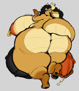 anthro balls belly big_balls big_breasts big_butt big_penis breasts butt door_knocker genitals gynomorph huge_balls huge_breasts huge_butt huge_penis huge_thighs hyper hyper_balls hyper_breasts hyper_genitalia intersex nipples non-mammal_balls non-mammal_breasts non-mammal_nipples on_one_leg pawpads paws penis raised_paw solo standing thick_thighs vein veiny_balls veiny_penis heftyhoard mythology star_(heftyhoard) dragon mythological_creature mythological_scalie scalie hi_res busty_boy_(lore)