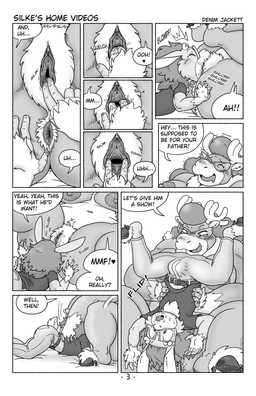 anal anal_hair anthro antlers anus areola big_areola big_breasts big_butt big_nipples breasts bulge butt clothed clothing cunnilingus dialogue duo eyewear female fingering genitals glasses hairy horn male male/female male_rimming_female mature_female nipples oral overweight parent_incest pubes rimming sex size_difference text tongue vaginal vaginal_fingering vulva denim_(artist) denim_jackett silke_jackett deer hybrid lagomorph leporid mammal new_world_deer rabbit reindeer absurd_res comic english_text hi_res monochrome incest_(lore) mother_(lore) mother_and_child_(lore) mother_and_son_(lore) parent_(lore) parent_and_child_(lore) parent_and_son_(lore) son_(lore)