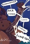 animal_genitalia animal_penis anthro areola balls big_balls big_flare big_penis bodily_fluids brown_areola brown_balls brown_body brown_nipples brown_penis cum cum_on_penis cumshot ejaculation equine_genitalia equine_penis erection excessive_cum excessive_genital_fluids flared_penis genital_fluids genitals gynomorph hands-free huge_balls huge_flare huge_penis hyper hyper_genitalia hyper_penis i_love_you intersex long_penis multi_nipple navel nipples nude onomatopoeia orgasm_from_sniffing penis profanity slightly_chubby solo sound_effects speech_bubble text throbbing throbbing_penis vein veiny_penis raljoy chal tojol absurd_res comic english_text hi_res