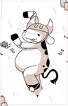 anthro belly big_belly blush bodily_fluids candle dakimakura elbow_pads flower inviting looking_at_viewer male navel overweight overweight_anthro overweight_male pawpads petals plant solo sparkles sweat tongue tongue_out pawplants asdfmovie gregg_(asdf) bovid bovine cattle mammal 2022 absurd_res digital_media_(artwork) hi_res