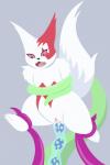 egg egg_insertion female genitals host markings open_mouth oviposition ovipositor penetration pregnant pussy red_markings sex solo tentacle_ovipositor tentacles vaginal vaginal_penetration infamousrel pokeandpenetrate nintendo pokemon generation_3_pokemon pokemon_(species) zangoose 2015 hi_res