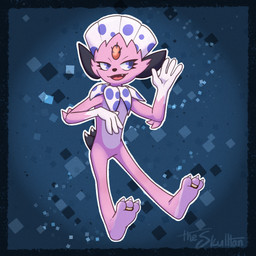 3_toes 4_fingers ambiguous_gender anthro claws countershade_feet countershading digit_ring expressions feathers feet fingers fur hearing_noises jewelry listening male paws pink_body pink_fur purple_eyes ring soles solo tail toe_ring toes two_tone_feet two_tone_paws theskulltan nintendo pokemon fan_character kerolink generation_4_pokemon pokemon_(species) weavile 1:1 colored digital_media_(artwork) full-length_portrait hi_res portrait shaded