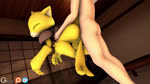 anthro anus butt duo faceless_character faceless_human faceless_male feet female floating from_behind_position genitals human_penetrating inside interspecies male male/female nude penetration penile penile_penetration penis_in_pussy pokephilia pussy sex vaginal vaginal_penetration glitched_securitron nintendo pokemon abra generation_1_pokemon human mammal pokemon_(species) 16:9 3d_(artwork) 3d_animation animated digital_media_(artwork) hi_res no_sound short_playtime source_filmmaker_(artwork) webm widescreen